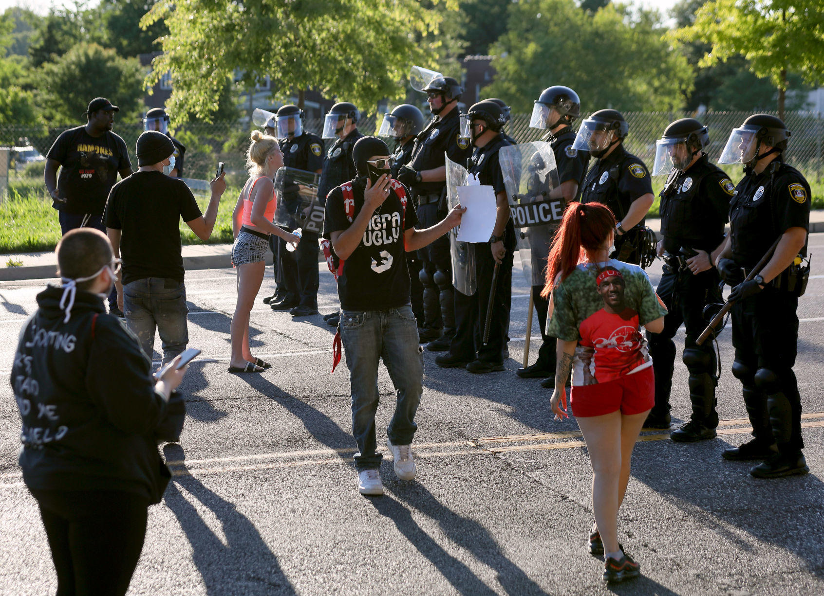 Protests in Richmond Heights